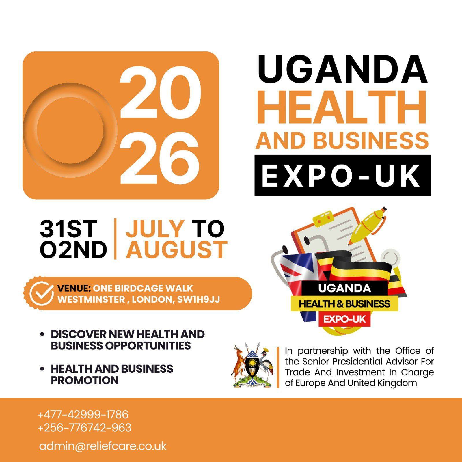 The Uganda Health and Business Expo-UK