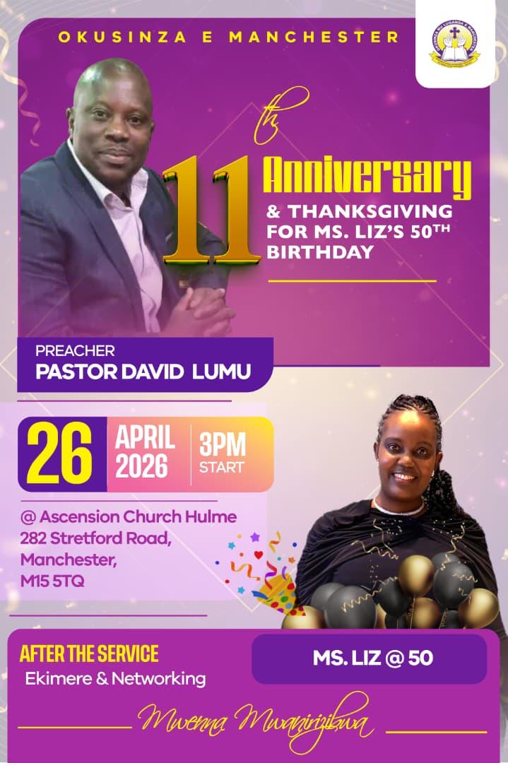 11th Anniversary & Thanksgiving For Liz’s 50th